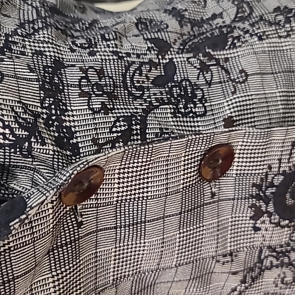 Floral midi skirt Coord set: Peplum blazer + pencil skirt - Picture 6 of 16